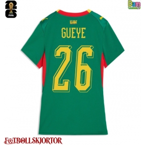Senegal Pape Gueye #26 Bortatröja Dam VM 2026 Kortärmad